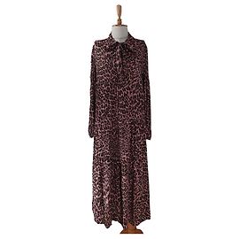 Vestido Largo Shirtaporter de Viscosa