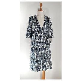 Vestido Noa Noa de algodón y tencel multicolor XL