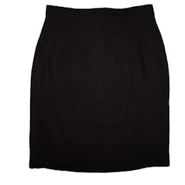 FALDA DE LANA JIL SANDER GRIS - Jil Sander