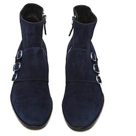 Hermès LEXINGTON SUEDE BLUE EN38