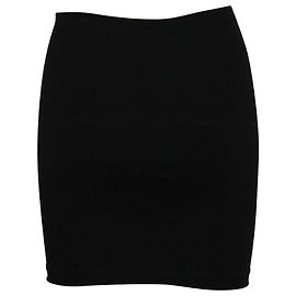 Minifalda The Row en poliéster negro