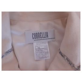 Autre Marque Giacca corta in lana beige