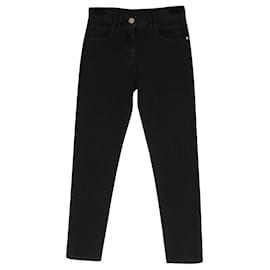 Vaqueros Balmain negros de algodón Talla 38