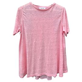 Allude Rosa Leinen Bluse Top