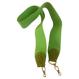 Bandoulière Hermès Verde in Pelle Esotica