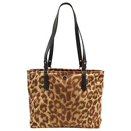Kate Spade Taylor Leopard Umhängetasche aus Nylon mit Animal-Print