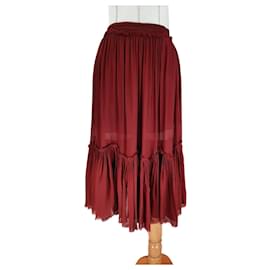 Autre Marque Falda Arijana Rabens Saloner Burdeos Viscosa