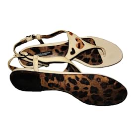 DOLCE UND GABBANA SANDALEN MIT LEOPARDDRUCK - Dolce & Gabbana