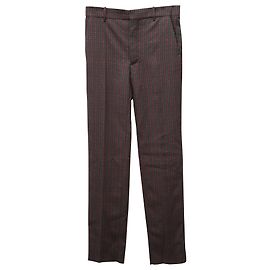 Balenciaga Classic Fit Pantalones a cuadros en poliéster multicolor