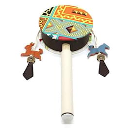 Hermès Petit H Ocean Drum Multicolore Legno