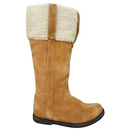 bottes fourrées Yves Saint Laurent 39,5