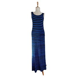 Vestido maxi Michael Kors azul
