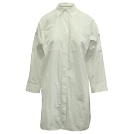 Acne Studios Oversized-Hemdkleid aus weißer Baumwolle