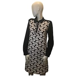 vestido blumarine estampado leones marinos - Blumarine