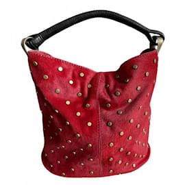 Borsa a mano Kenzo Pagodon in pelle rossa
