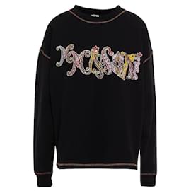 Moletom M Missoni Preto de Algodão com Estampa Paisley