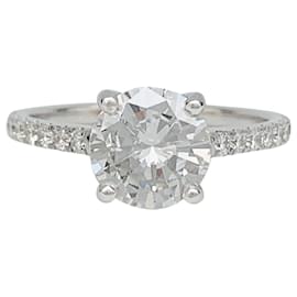 inconnue Solitärring mit Diamant von 1,53 Karat.