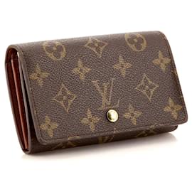 Portefeuille Louis Vuitton Tresor Monogram Canvas Marron