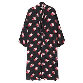 Ganni Harley Crepe Kimono Kleid