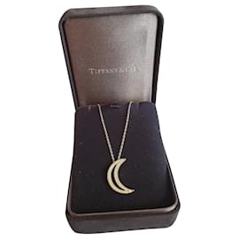 Tiffany & Co luna di platino pt950 e diamanti