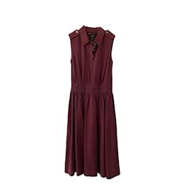 Abito skater di Marc Jacobs 34 (XXS) sintetico bordeaux