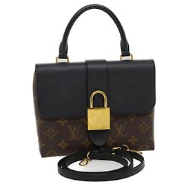 LOUIS VUITTON Monogramma Rocky BB 2Way Hand Borsa a tracolla Nera M44141 auth 29587alla