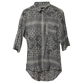 Dolce & Gabbana Camisa Dolce and Gabbana Brad Bandana em algodão branco