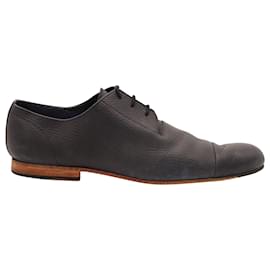 Rachel Comey Oxford Shoes in Navy Blue Leather