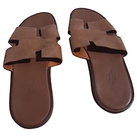 Sandali Hermès Uomo Sand Pelle di vitello 42