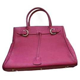 Autre Marque Bolso de mano Renouard Prestige de piel fucsia