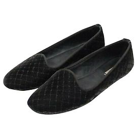 Ballerine Bottega Veneta trapuntate in velluto Intrecciatio