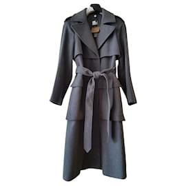 CAPPOTTO WILSFORD BURBERRY GRIGIO IN CASHMERE - Burberry