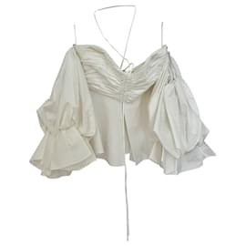 Autre Marque JOHANNA ORTIZ top blanco