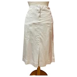 Falda de seda Isabel Marant Marfil