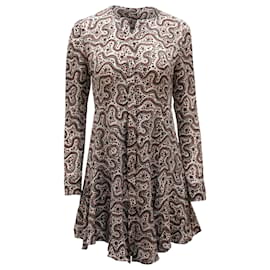 A.L.C Minivestido con estampado de Paisley Randi de ALC en poliéster multicolor