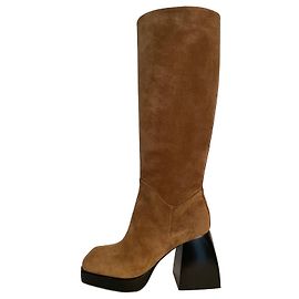 Autre Marque Bottes NODALETO BULLA SOLAL en daim noisette