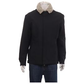 Autre Marque Giacca Norwegian Rain Blu Navy in Lana