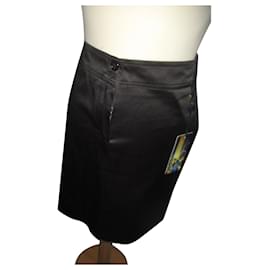 Falda Lulumary de algodón negra Talla 42 - Autre Marque