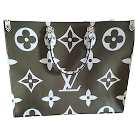 Louis Vuitton OnTheGo Tote in Pelle Monogram Empreinte Bicolore