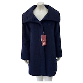 Abrigo Max Mara Studio de alpaca azul oscuro