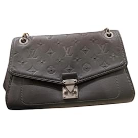 Louis Vuitton Saint Germain PM Monogram Empreinte Pelle Grigia