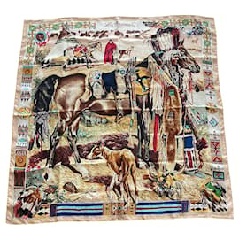 Hermes „les cheyennes“ Seidenschal - Hermès