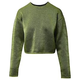 Alexander Wang cropped Pullover aus grüner Viskose