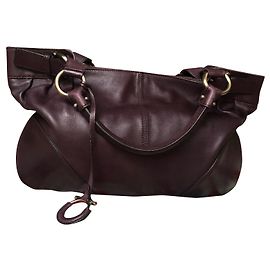 Borsa Salvatore Ferragamo in pelle viola