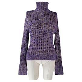 Versace Jeans Couture Polo Pullover Lila