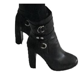Botines Isabel Marant Aspeyn de piel negra 38
