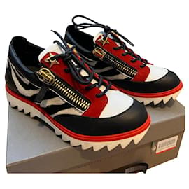 Sneakers Giuseppe Zanotti in pelle multicolore