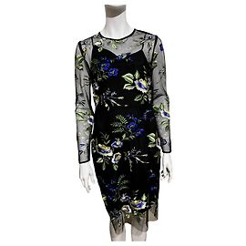 Diane Von Furstenberg Kleid aus DvF-Spitze mit Blumenmuster