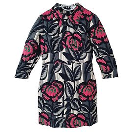 Mauro Grifoni Kleid Mehrfarbig aus Polyester und Viskose