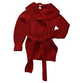 Cárdigan Sonia Rykiel de lana rojo